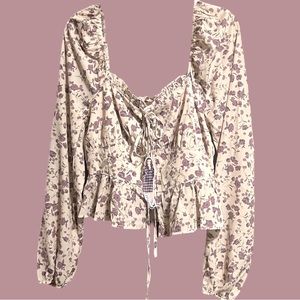 Petal Dew NWT  Large 100% Poly Lining, 88% Polyester/12% Spandex Beige/Grape